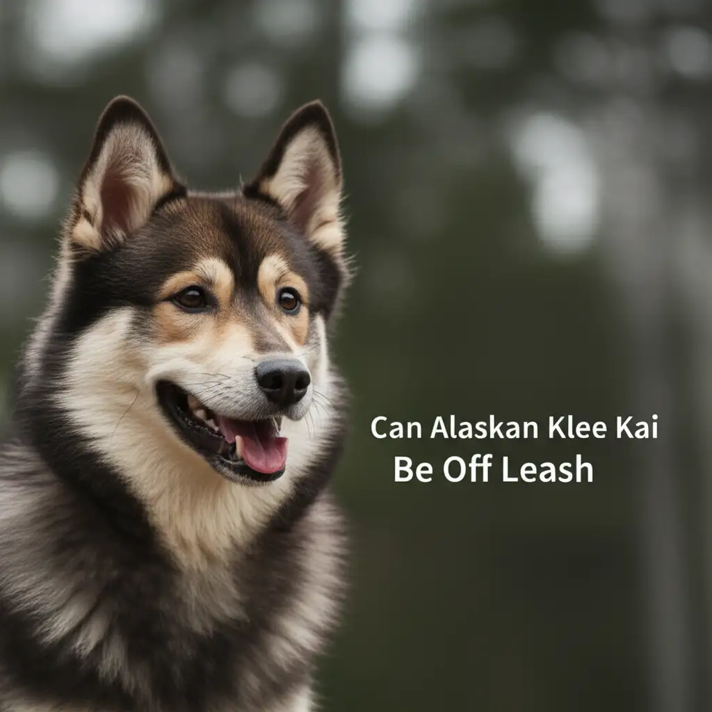 Can Alaskan Klee Kai Be Off Leash