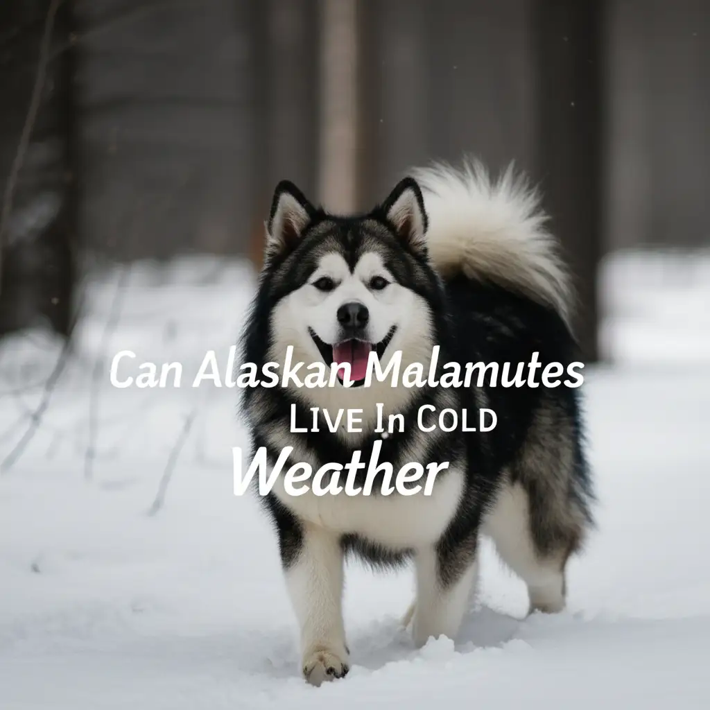 Can Alaskan Malamutes Live In Cold Weather