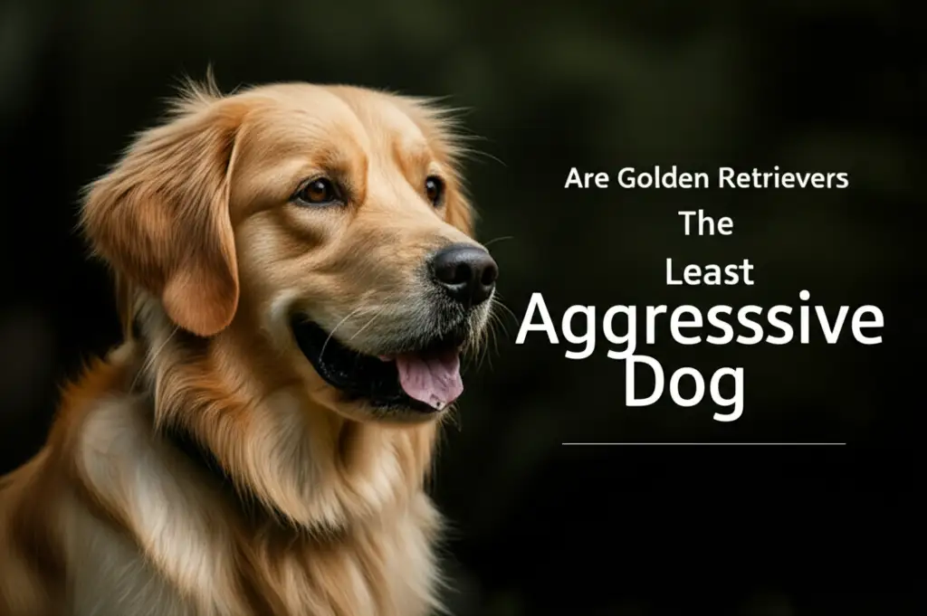 Are Golden Retrievers The Least Aggressive Dog