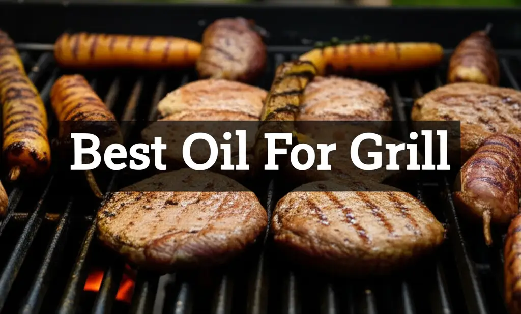 Tired of food sticking to your grill? We tested dozens of products to find the Best Oil For Grill to give you a perfect non-stick surface every time.