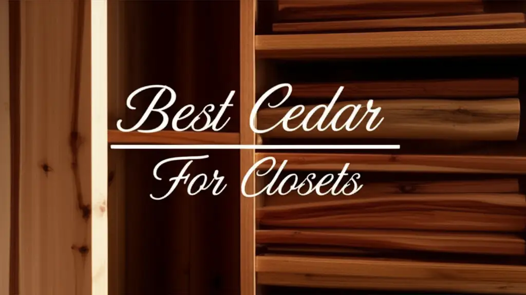 7 Best Cedar For Closets of 2025 A Comprehensive Review