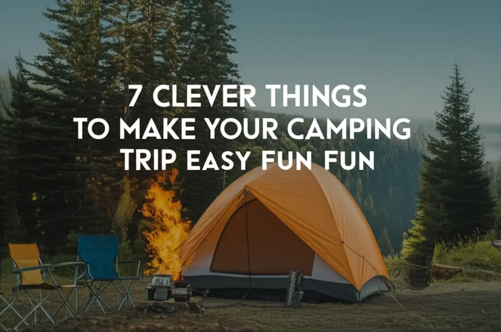 7 Clever Things To Pack To Make Your Camping Trip Easy Fun