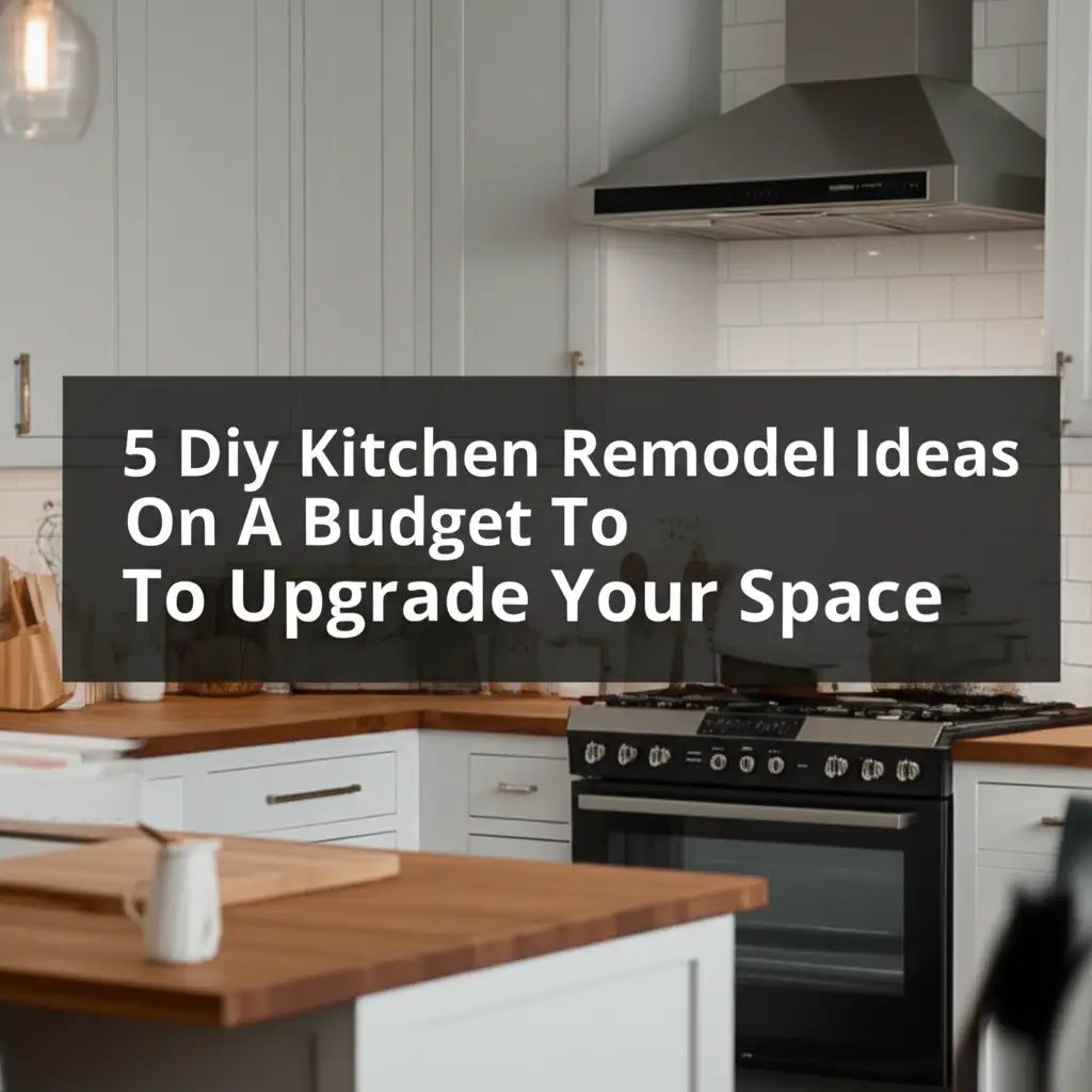 5 Diy Kitchen Remodel Ideas On A Budget To Upgrade Your Space