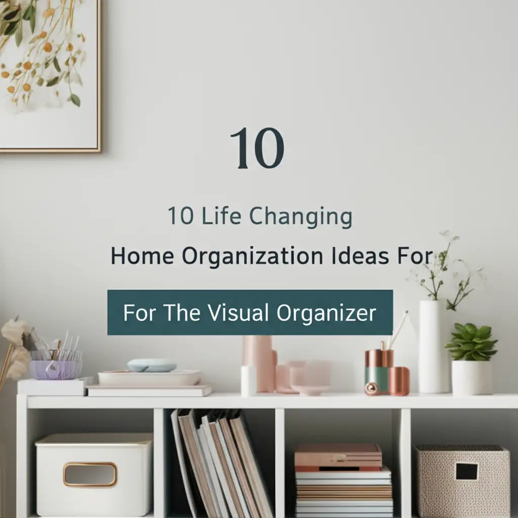 Discover 10 life-changing home organization ideas designed for the visual organizer. Transform your space, reduce clutter, and create a functional, beautiful home easily.
