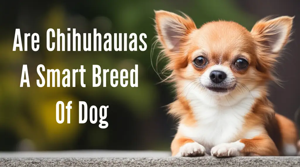Are Chihuahuas A Smart Breed Of Dog