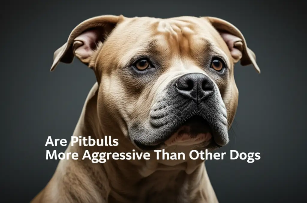 Are Pitbulls More Aggressive Than Other Dogs