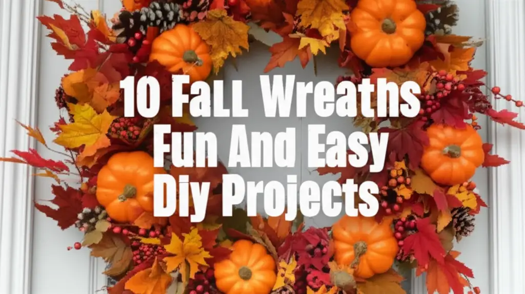 10 Fall Wreaths Fun And Easy Diy Projects