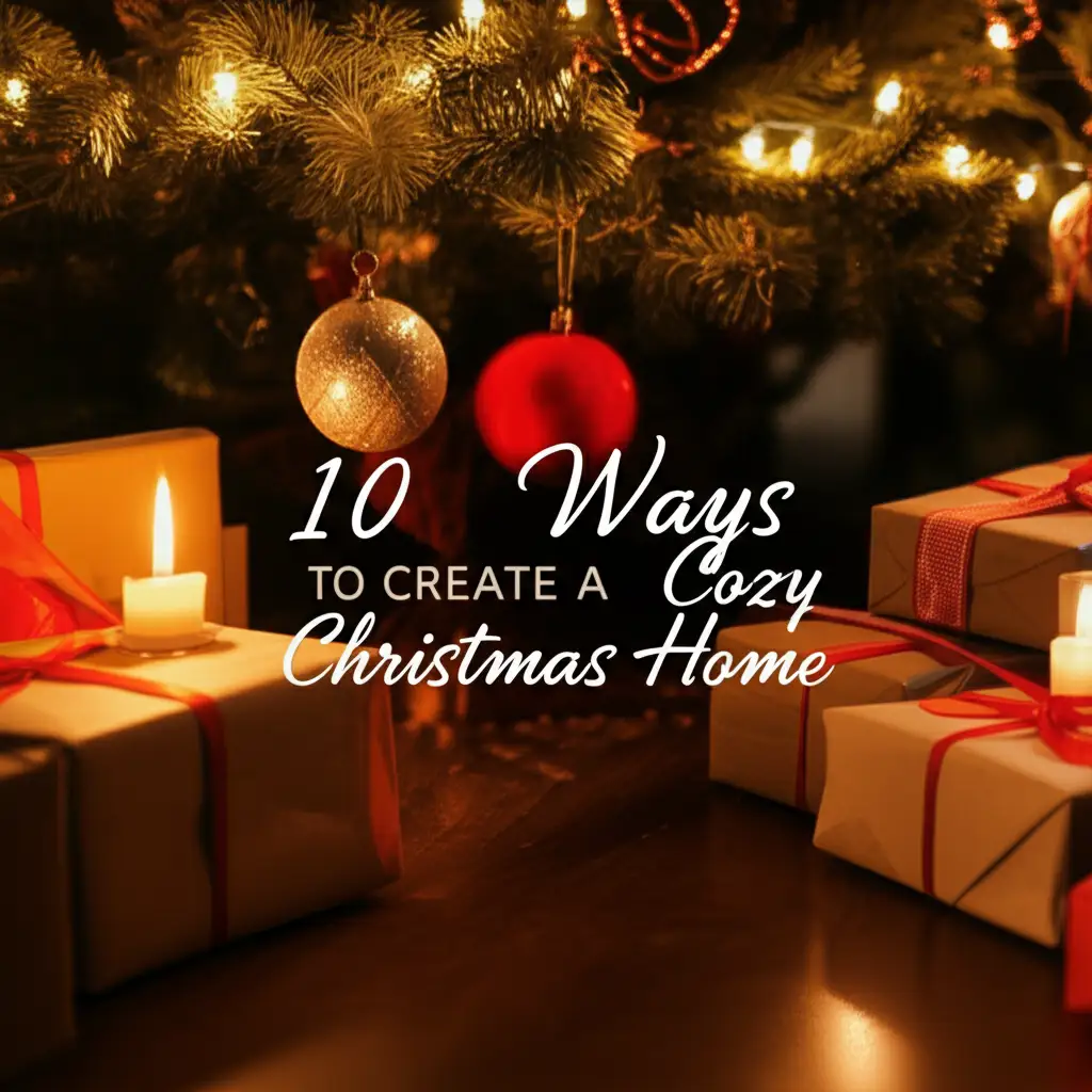 10 Ways To Create A Cozy Christmas Home