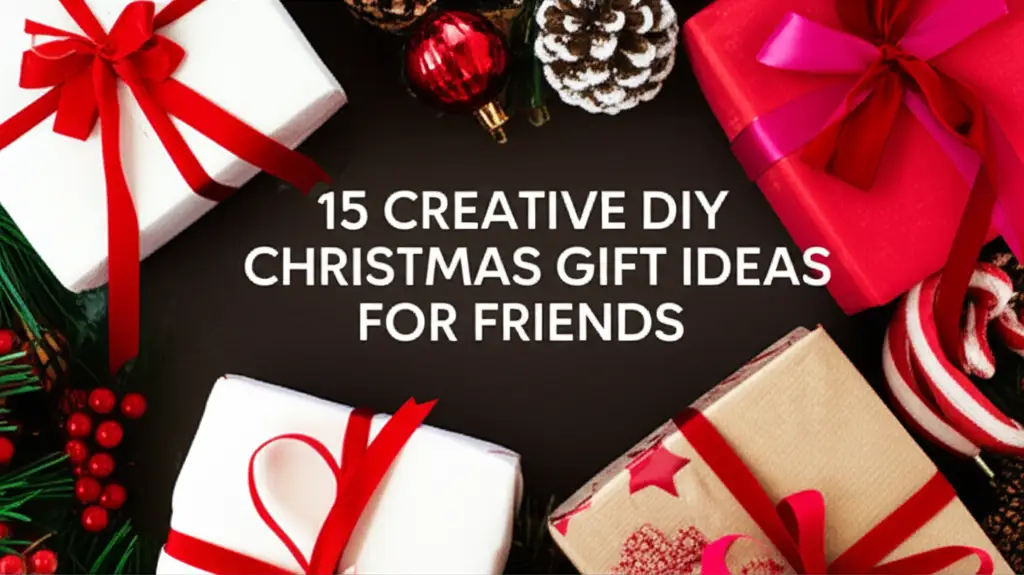 15 Creative Diy Christmas Gift Ideas For Friends