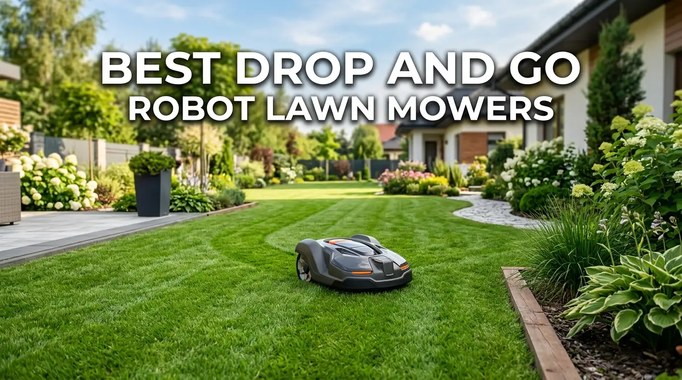 Discover the drop and go robot lawn mowers to enhance your experience. Find top solutions based on thorough testing and reviews.