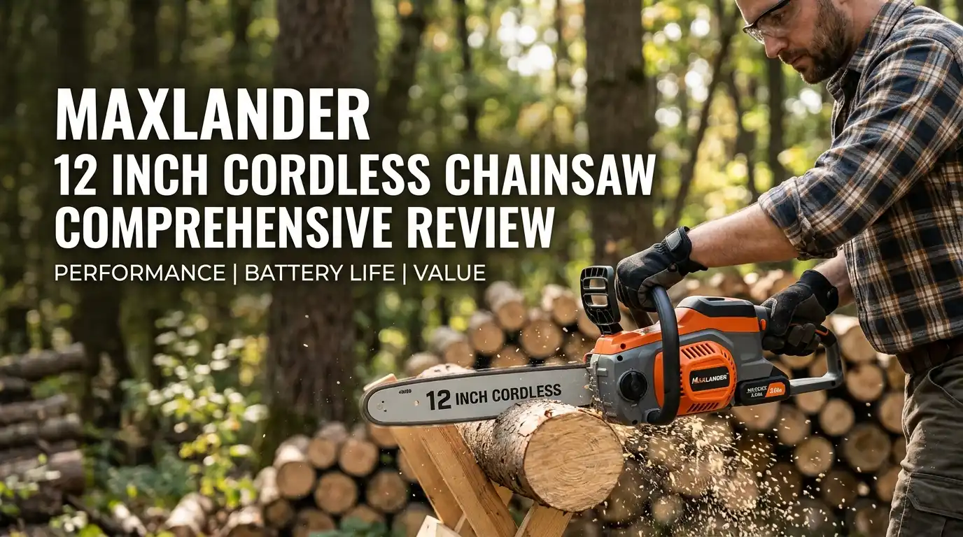 12 Inch Cordless Chainsaw Review Maxlander