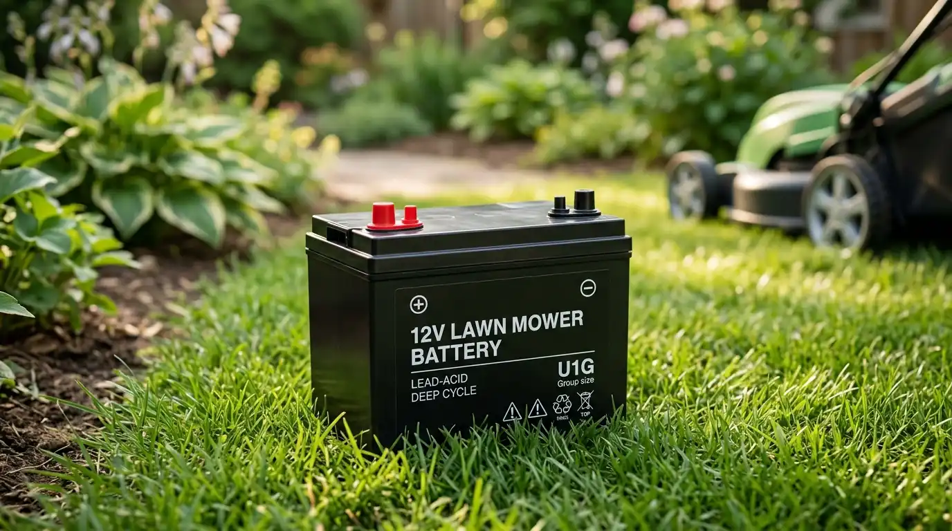 12 Volt Lawn Mower Battery