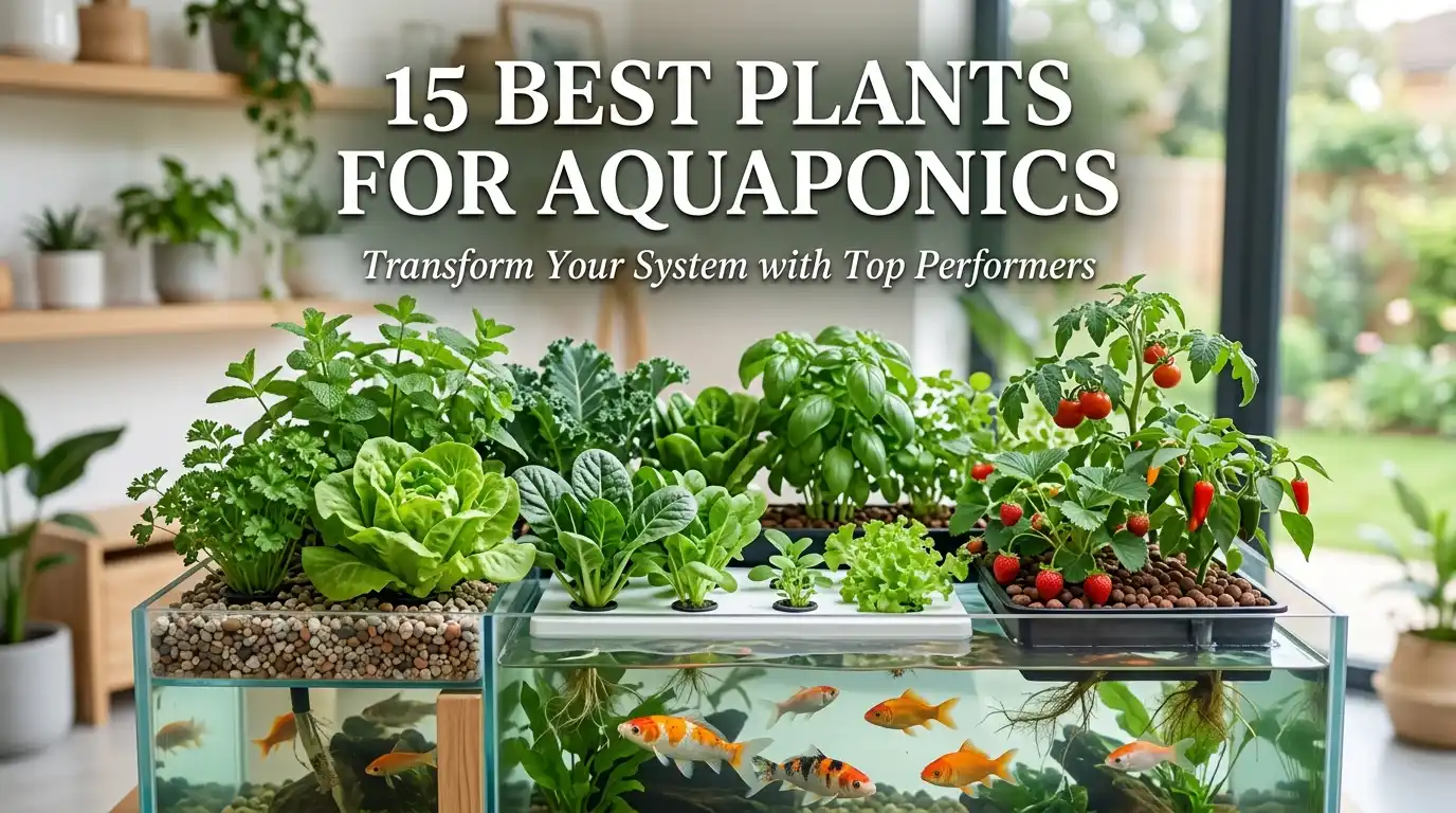15 Best Plants For Aquaponics