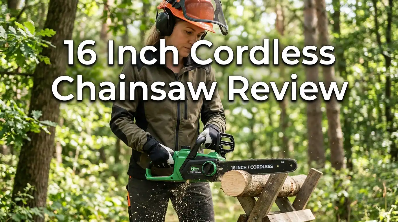16 Inch Cordless Chainsaw Review