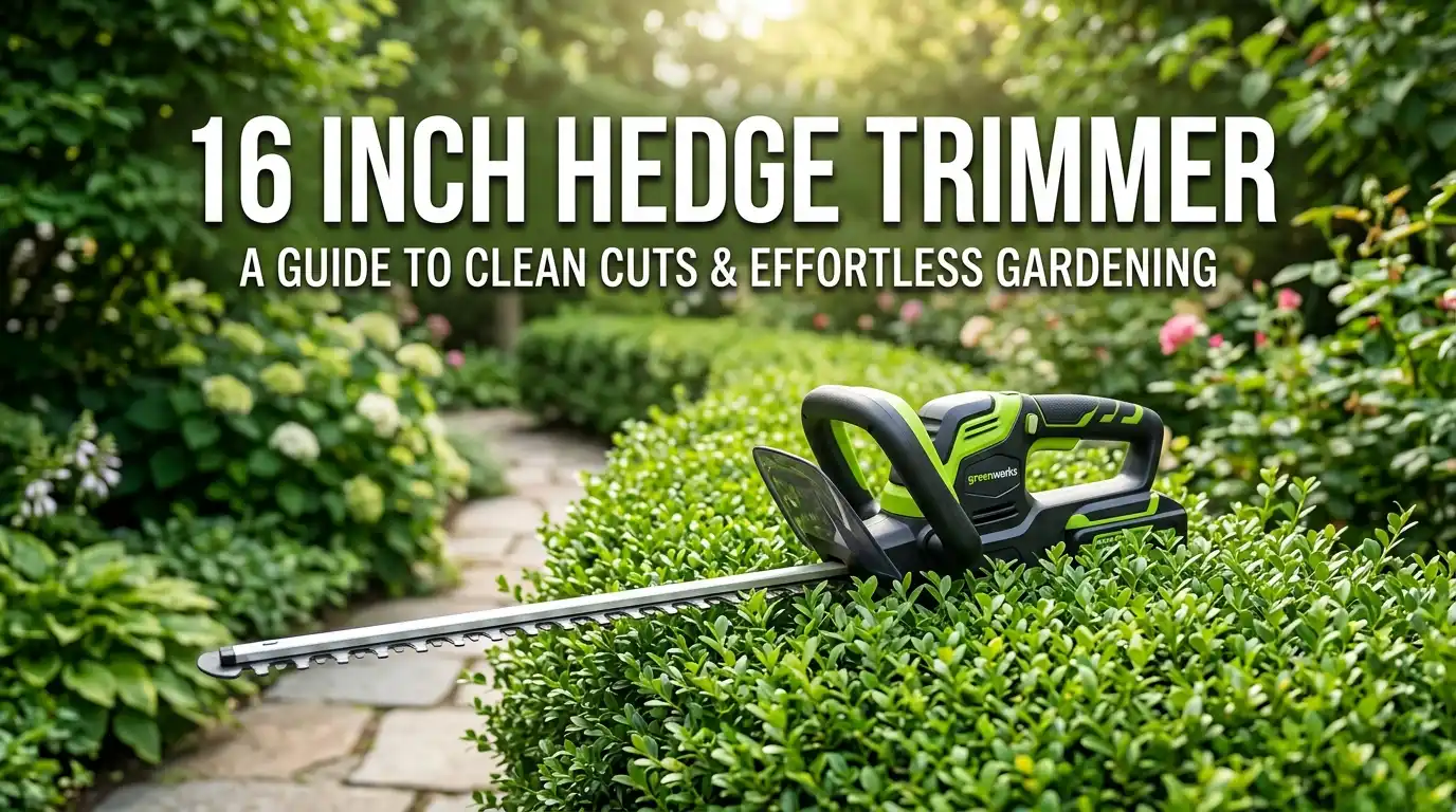 16 Inch Hedge Trimmer