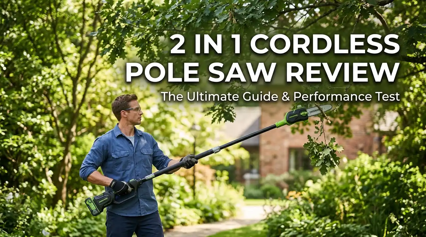 2 In 1 Cordless Pole Saw Review