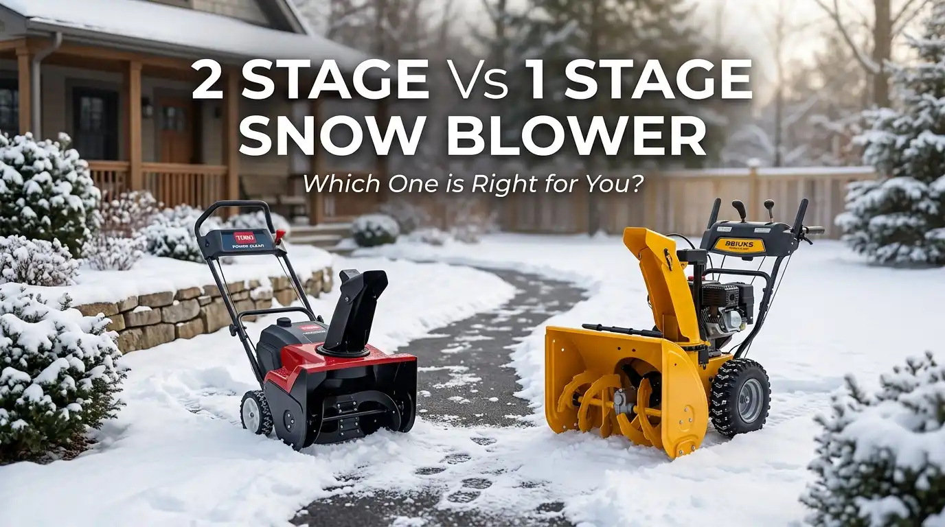 2 Stage Vs 1 Stage Snow Blower