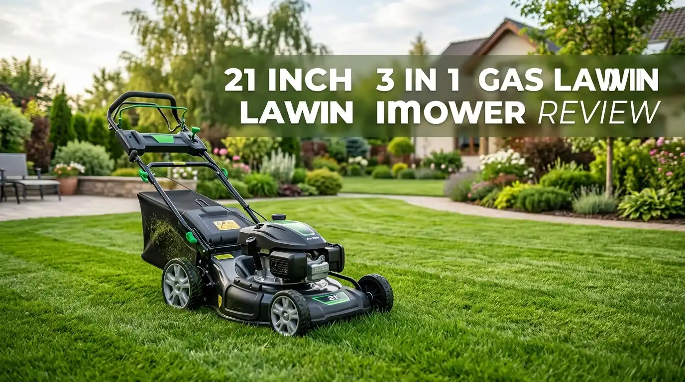 21 Inch 3 In 1 Gas Lawn Mower Review