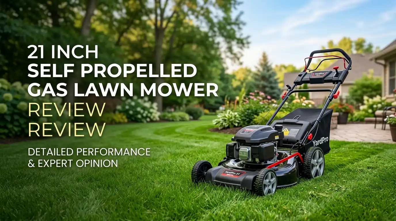 21 Inch Self Propelled Gas Lawn Mower Review