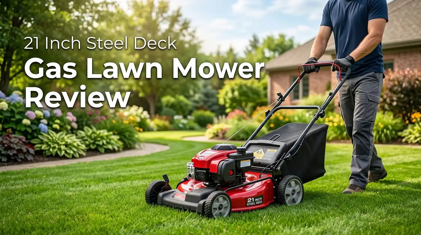 21 Inch Steel Deck Gas Lawn Mower Review