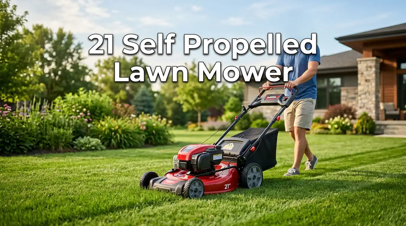 21 Self Propelled Lawn Mower
