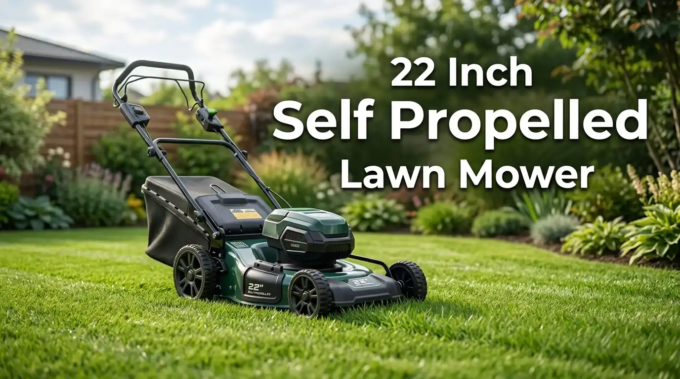 22 Inch Self Propelled Lawn Mower
