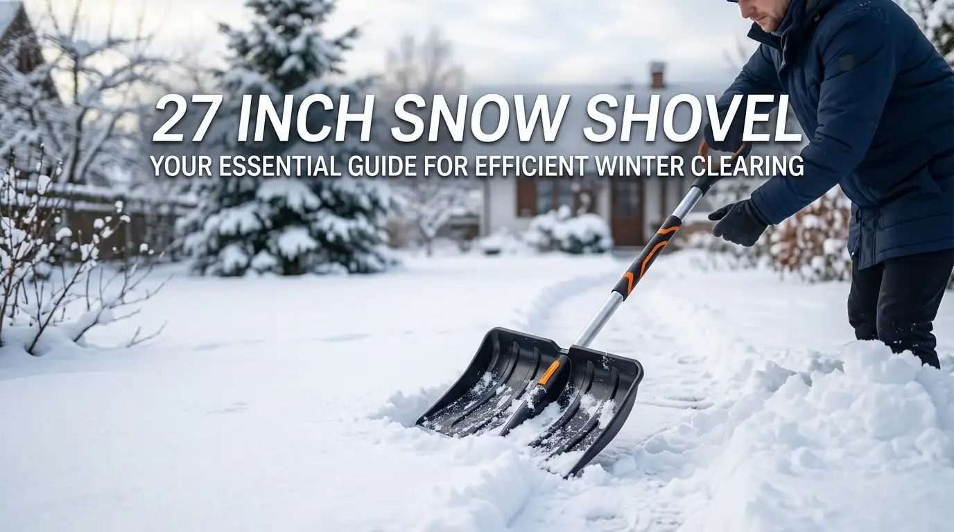 27 Inch Snow Shovel