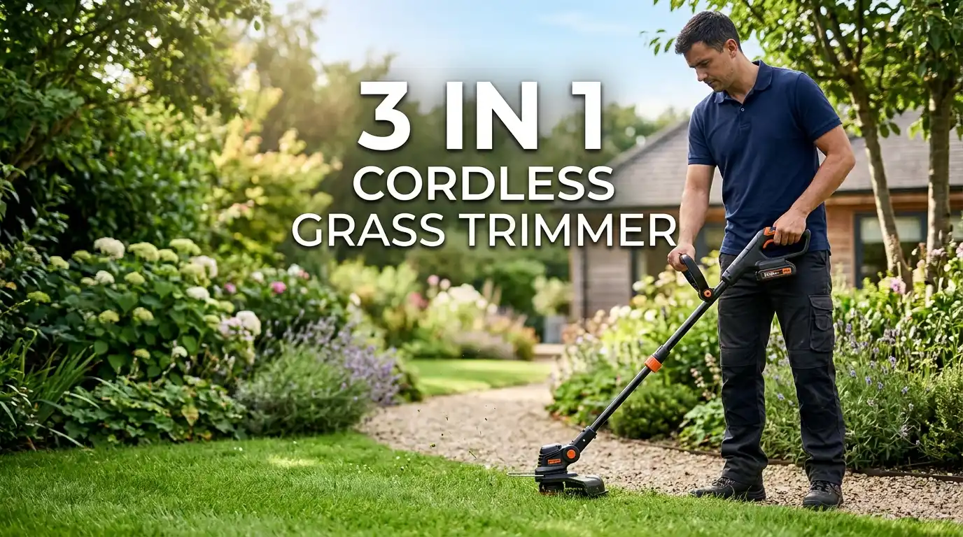 3 In 1 Cordless Grass Trimmer