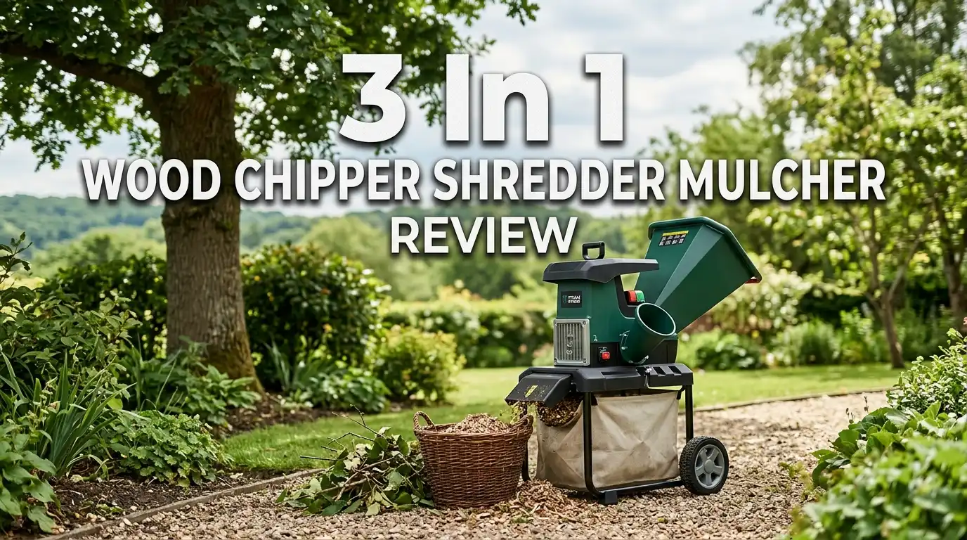 3 In 1 Wood Chipper Shredder Mulcher Review