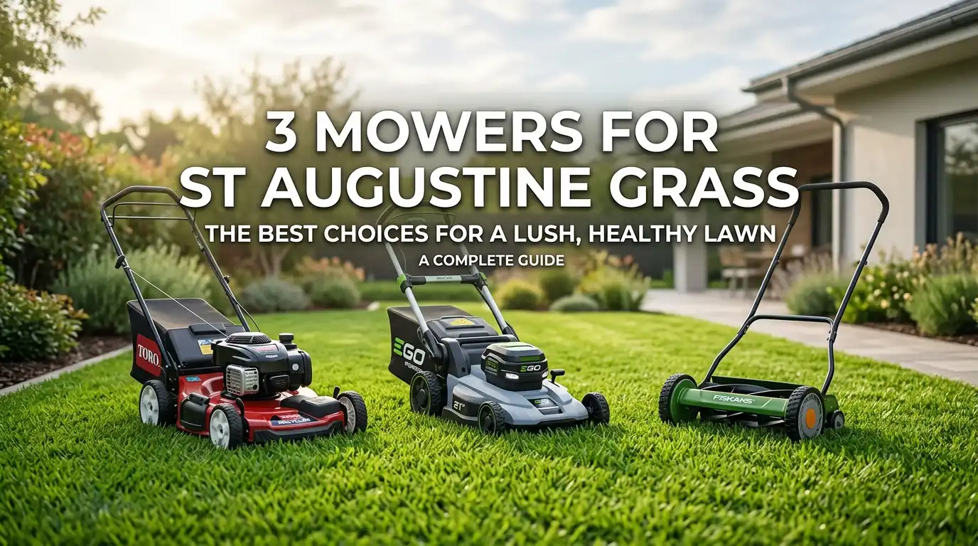 Discover the 3 mowers for st augustine grass to enhance your experience. Find top solutions based on thorough testing and reviews.