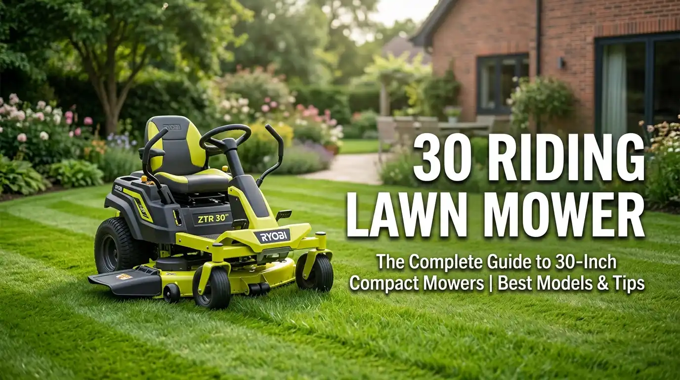 Discover the 30 riding lawn mower to enhance your experience. Find top solutions based on thorough testing and reviews.