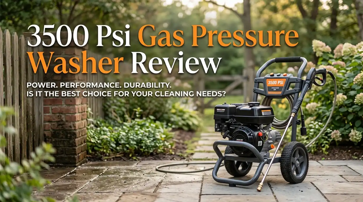 3500 Psi Gas Pressure Washer Review