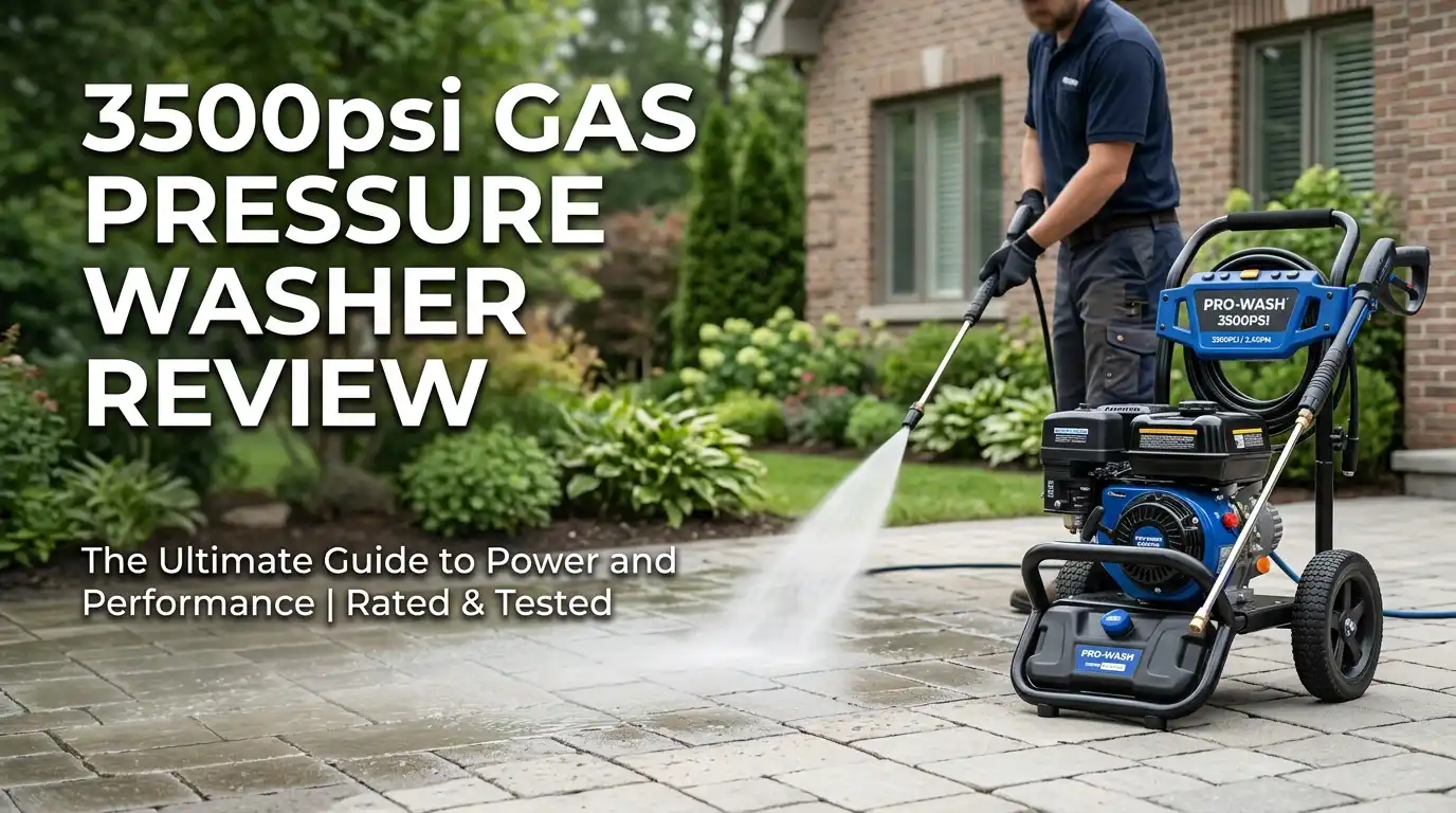 3500psi Gas Pressure Washer Review