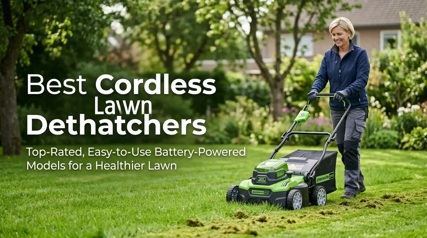 Best Cordless Lawn Dethatchers