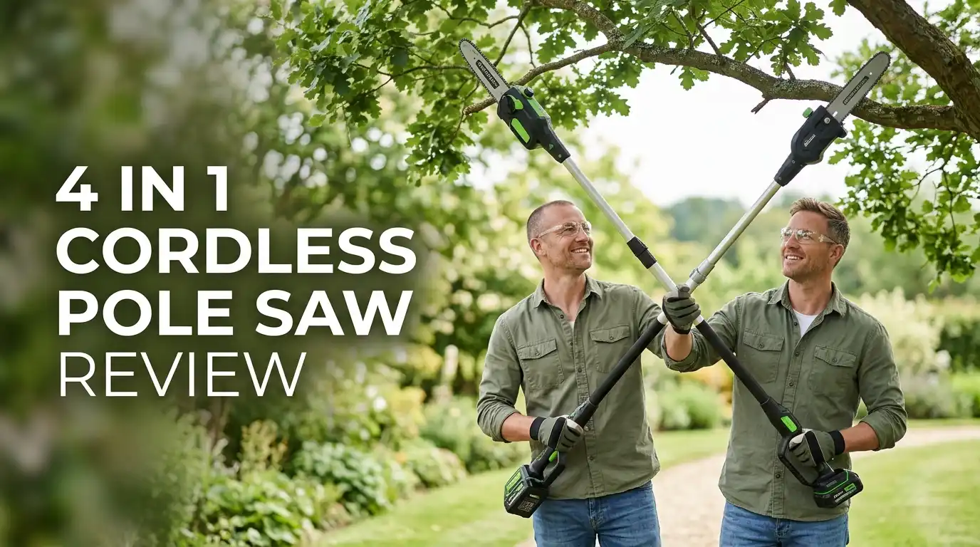 4 In 1 Cordless Pole Saw Review