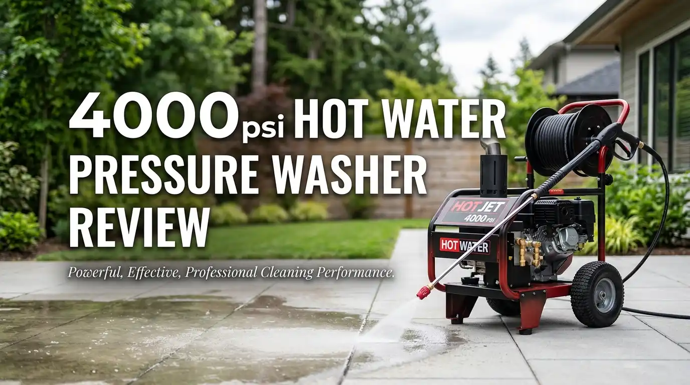 4000psi Hot Water Pressure Washer Review