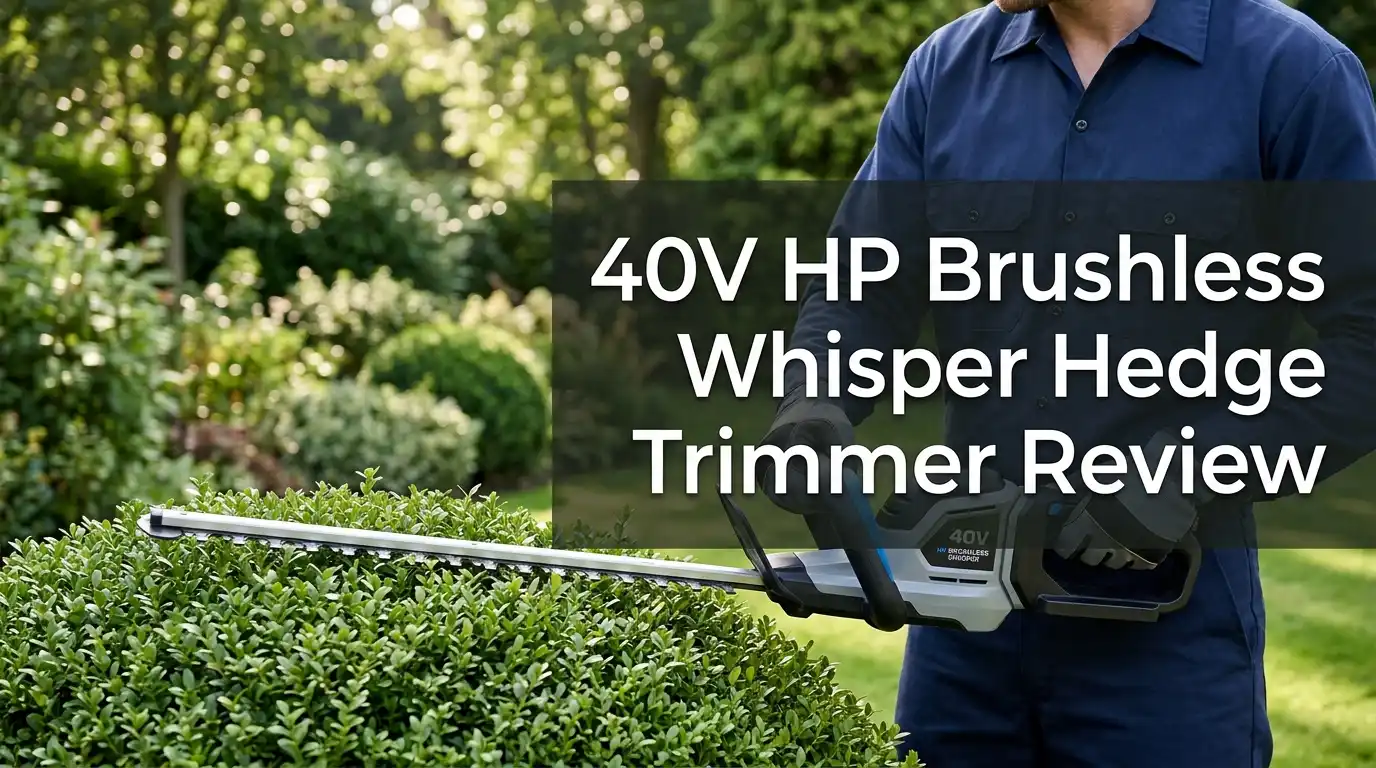 Discover the 40v hp brushless whisper hedge trimmer review to enhance your experience. Find top solutions based on thorough testing and reviews.
