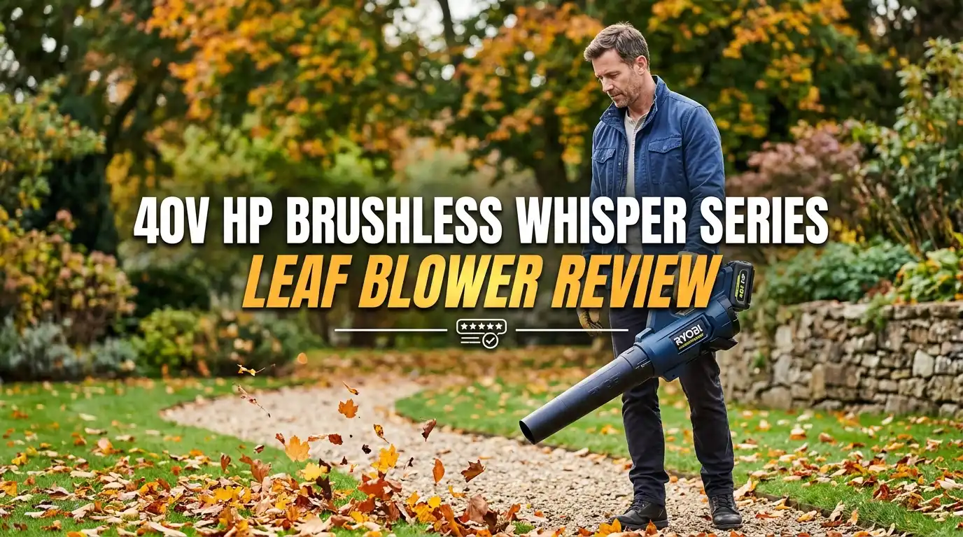 40v Hp Brushless Whisper Series Leaf Blower Review