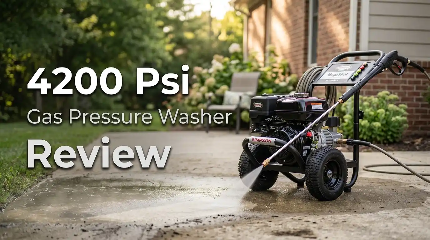 4200 Psi Gas Pressure Washer Review