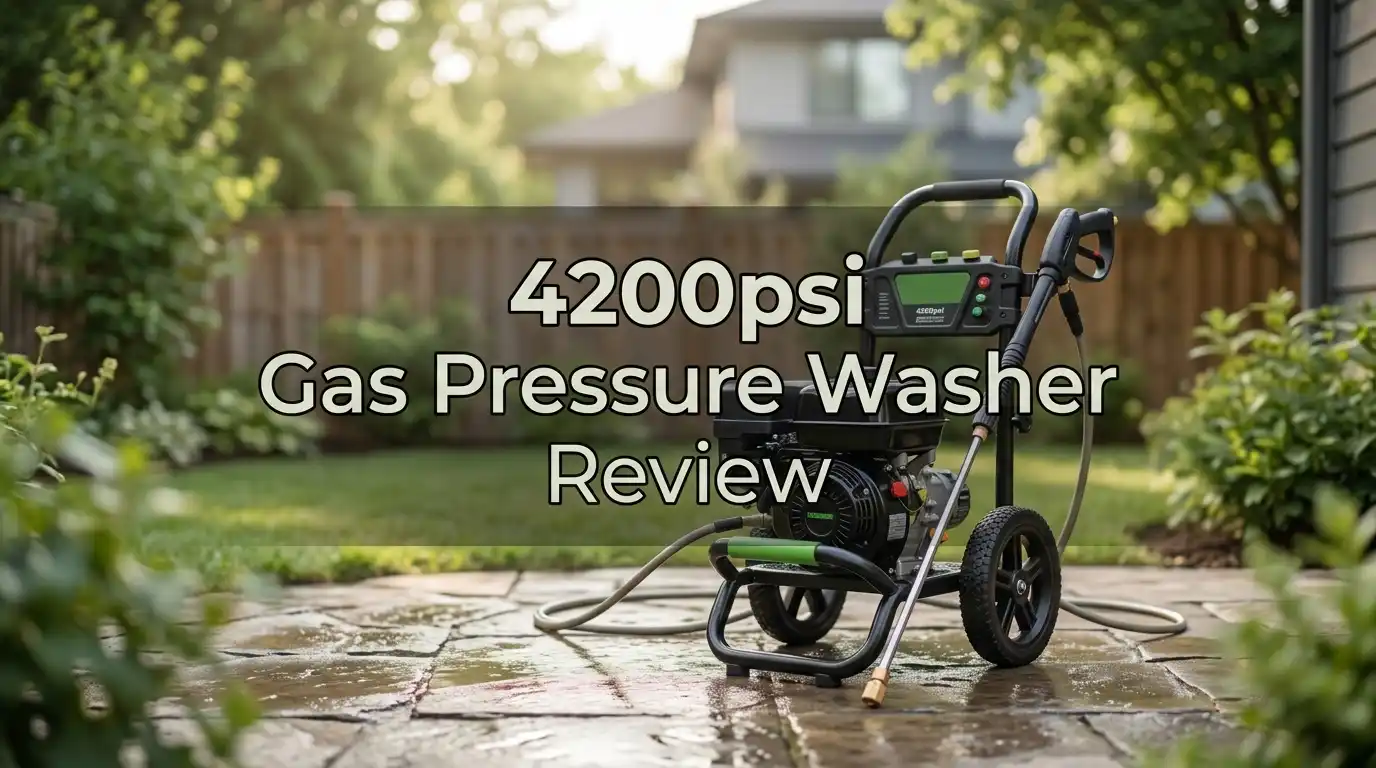 4200psi Gas Pressure Washer Review
