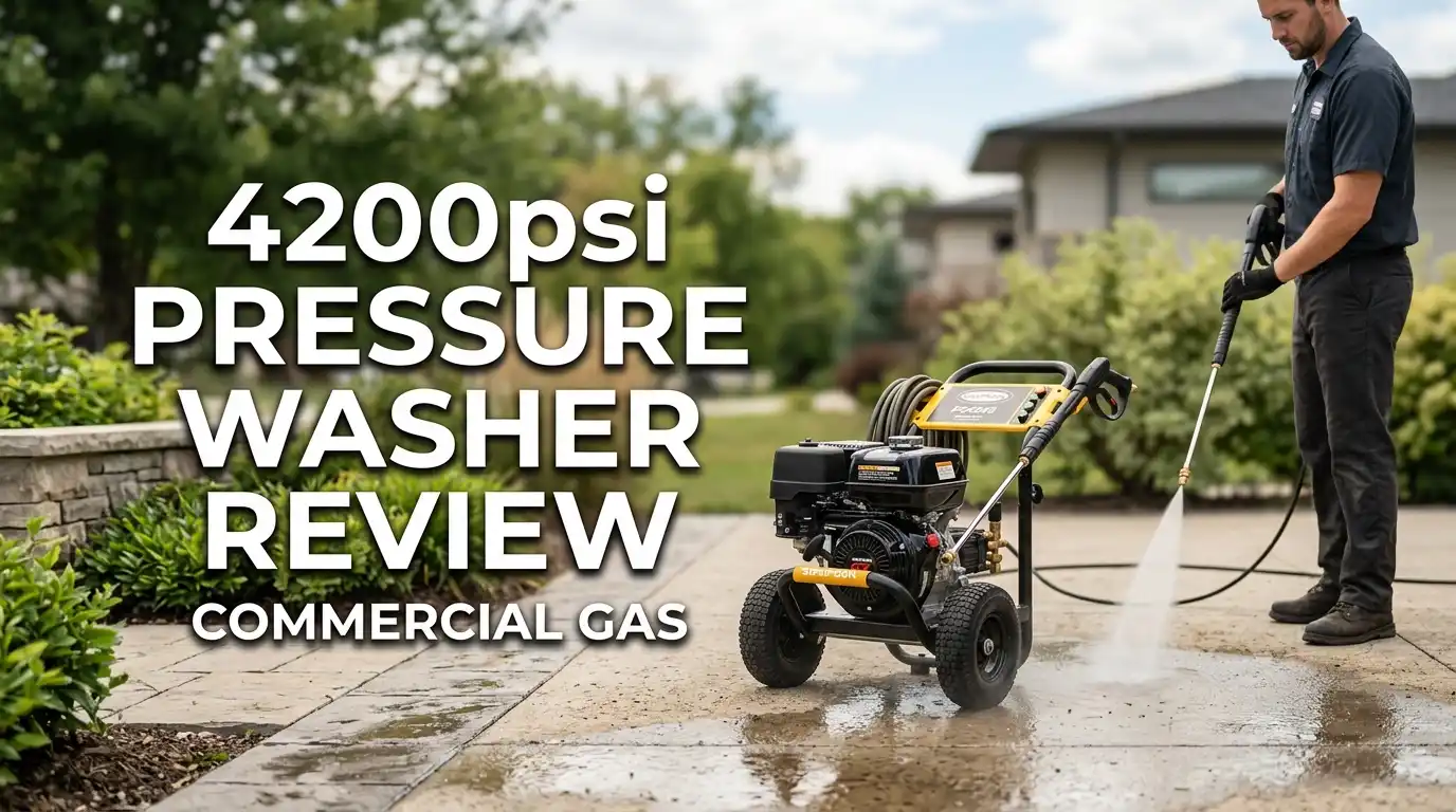 4200psi Pressure Washer Review Commercial Gas