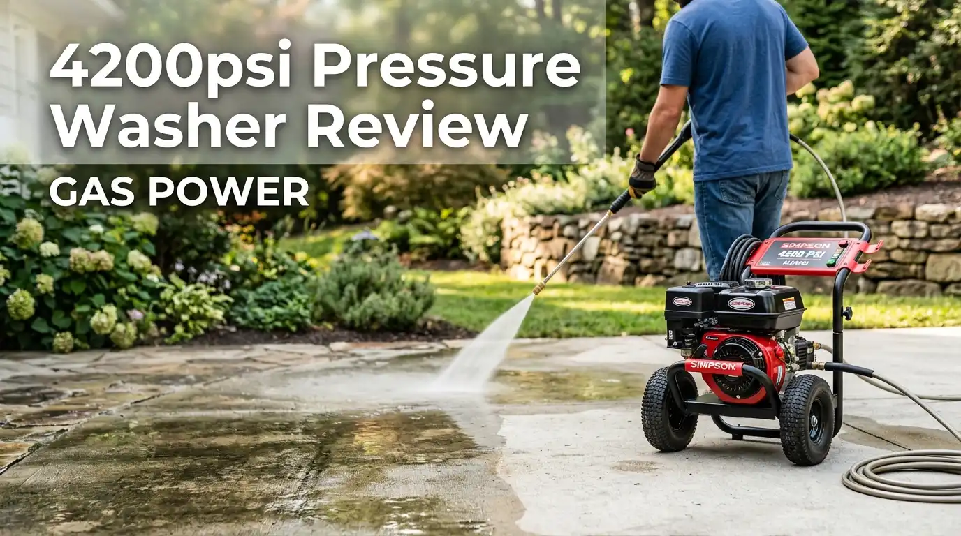 4200psi Pressure Washer Review Gas Power