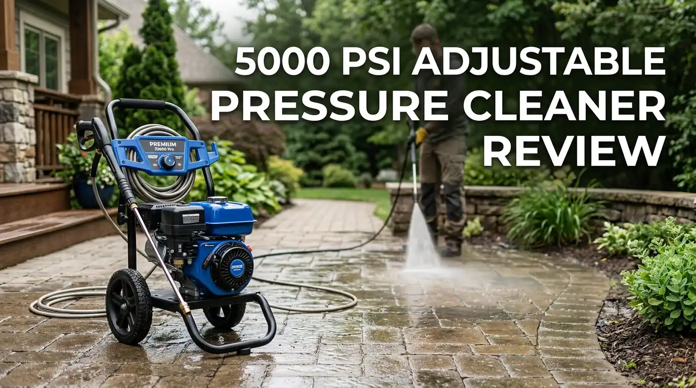 5000 Psi Adjustable Pressure Cleaner Review