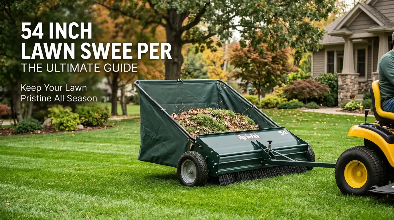 54 Inch Lawn Sweeper
