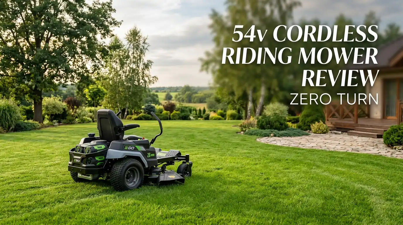 Discover the 54v cordless riding mower review zero turn to enhance your experience. Find top solutions based on thorough testing and reviews.