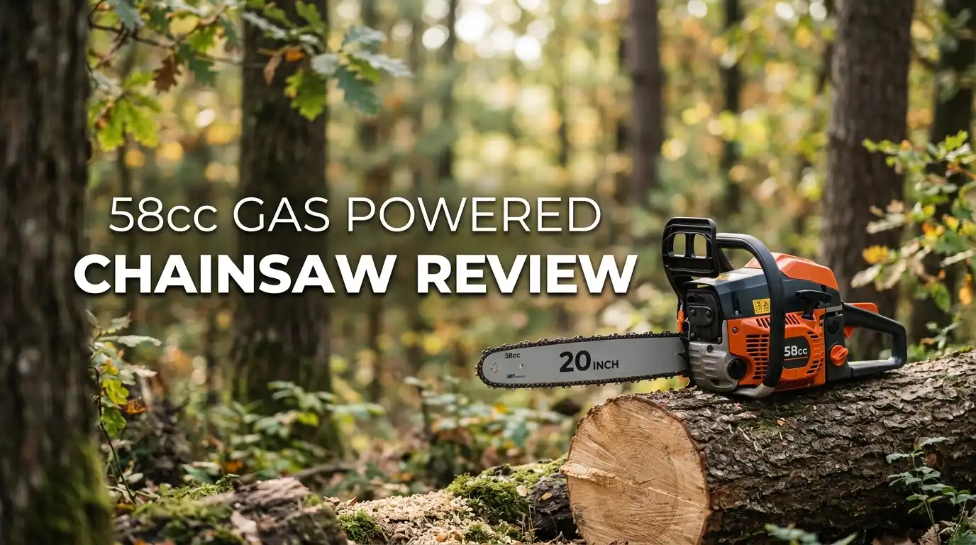 58cc Gas Powered Chainsaw Review
