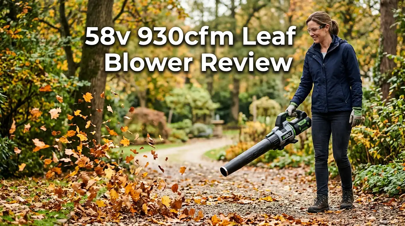 58v 930cfm Leaf Blower Review