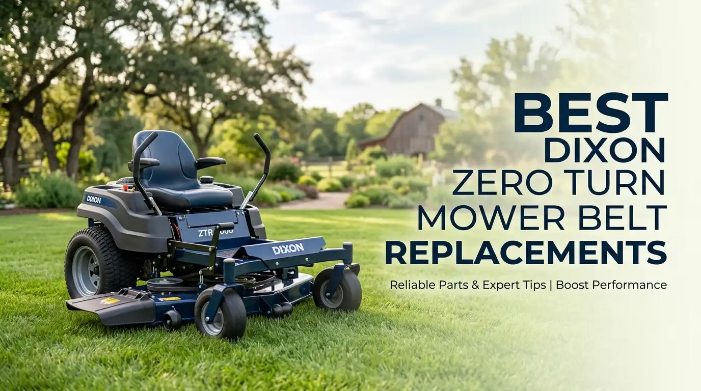 Best Dixon Zero Turn Mower Belt Replacements