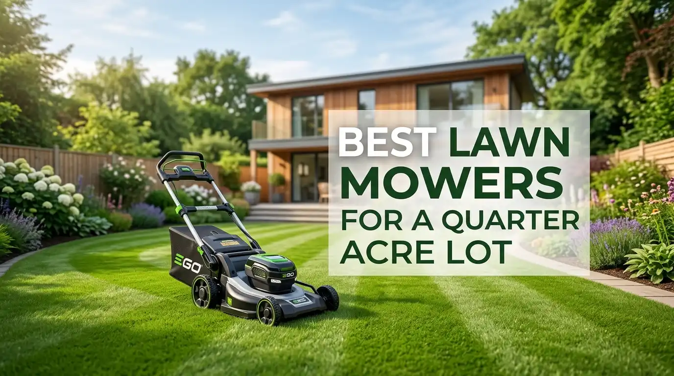 Best Lawn Mowers For A Quarter Acre Lot