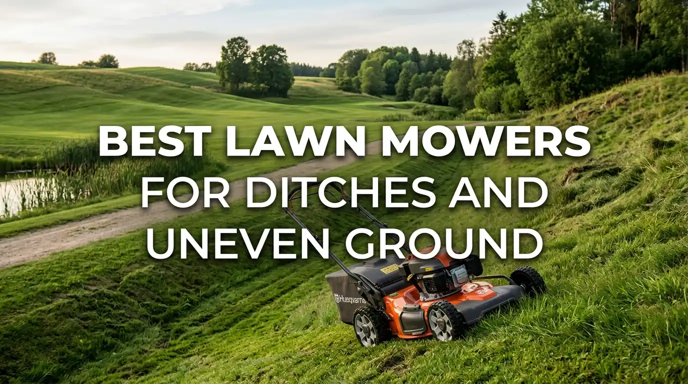 Discover the lawn mowers for ditches and uneven ground to enhance your experience. Find top solutions based on thorough testing and reviews.